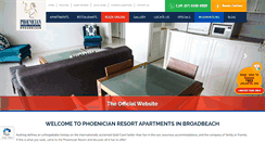 Desktop Screenshot of phoenician.com.au