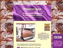 Tablet Screenshot of phoenician.org